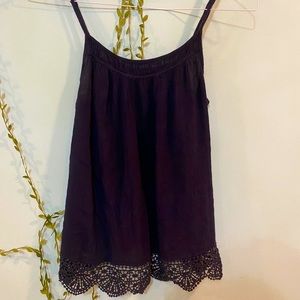 Dressy Navy Tank Top